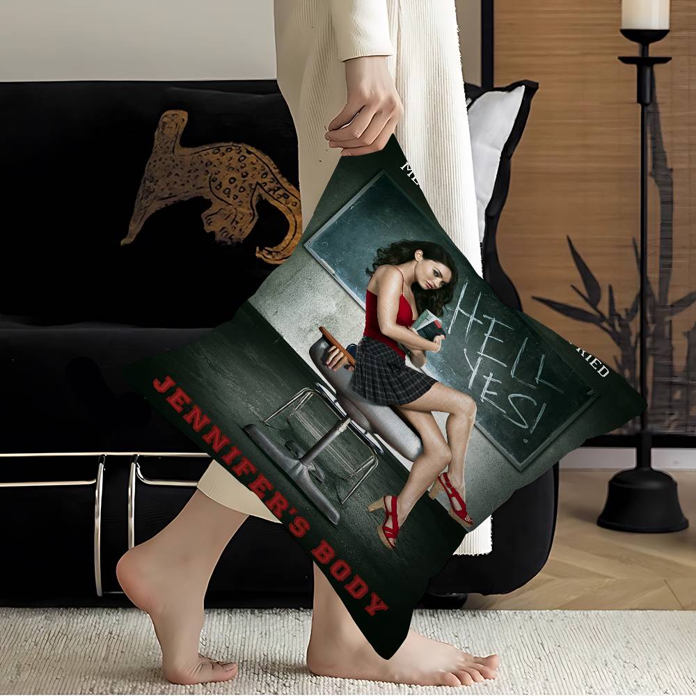 Pop Movie Jennifer Body Office Cushion Pillowcase Car Cushion Cover45X45CM Lumbar Pillowcase Sofa Pillowcover