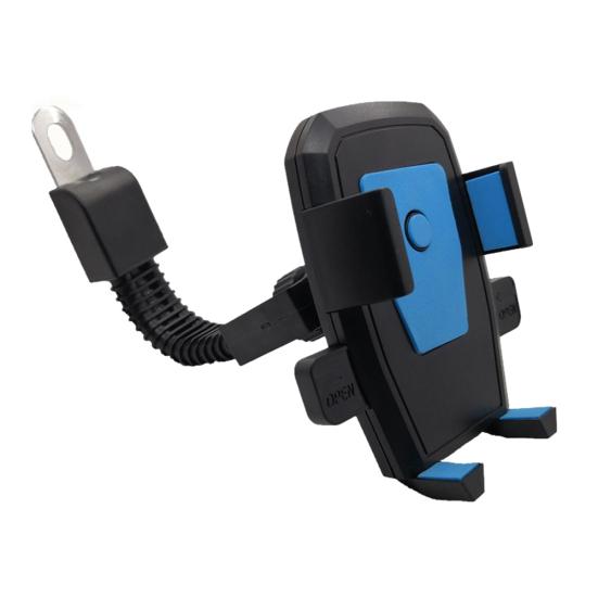 Motorrad Roller Universal 360 Grad Drehung Rückspiegel Telefon Halter Halterung