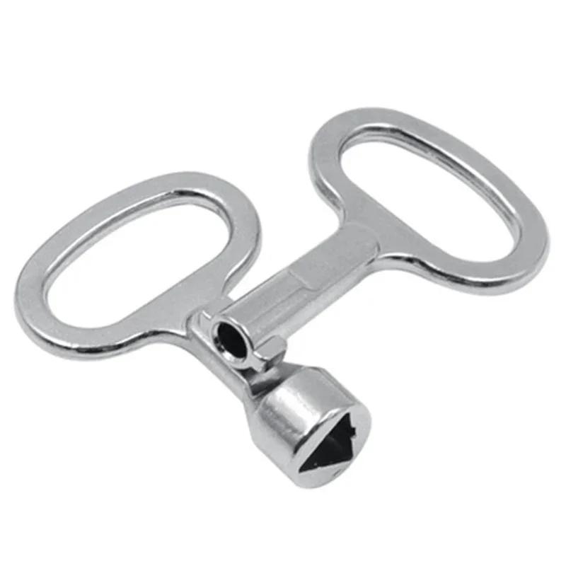 Universal Triangle Key Spanner - Multi-Point Lock Tool for Electric Cabinets, Lift Door Panels, Professional Security Wrench Set