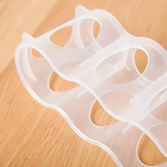 Flexible Beverage Holder Good Ventilating Plastic Refrigerator Compartment Soda Can Rack Kitchen