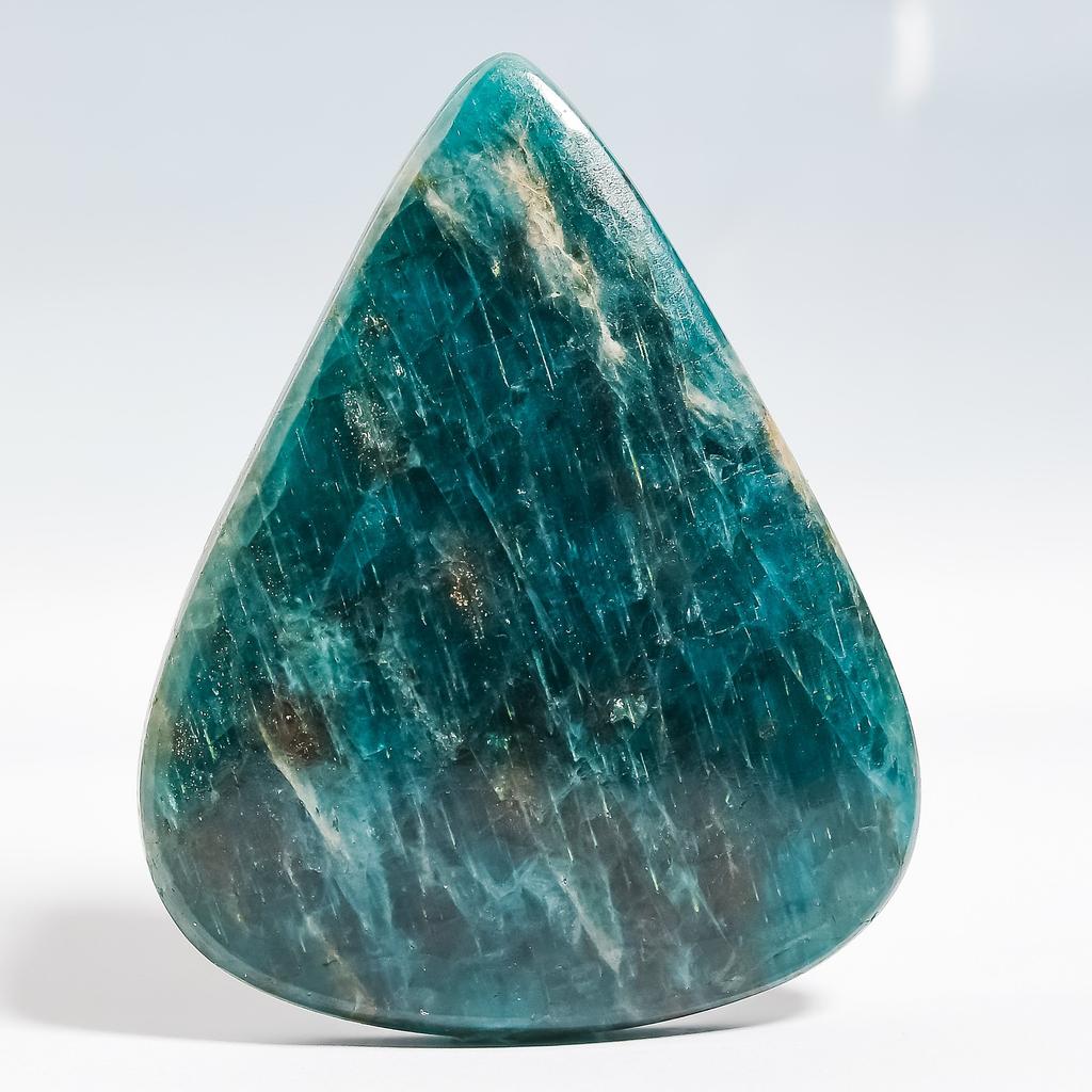 Neon Blue Apatite 3.7x4.6mm Natural Cabochon Fine Loose 101.25Cts. R0G36