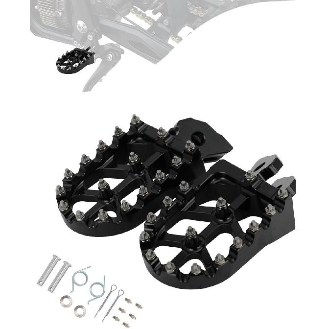 

Foot Pegs for Surron Hyper Bee,CNC 6061 Aluminum Footpegs Pedal for Electric Dirt Bike Sur Ron Hyper Bee-Purple чёрный