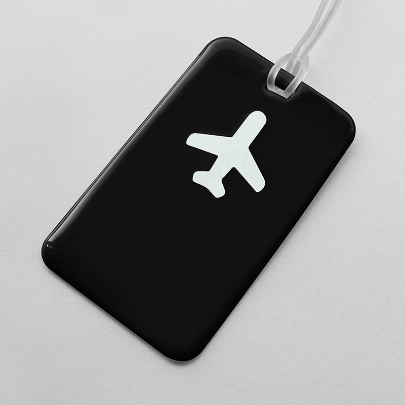 Macaron Color Series PVC Airport Luggage Tags  Business Trip Boarding Passes  Suitcase Tags  Luggage Tag for Lost Prevention