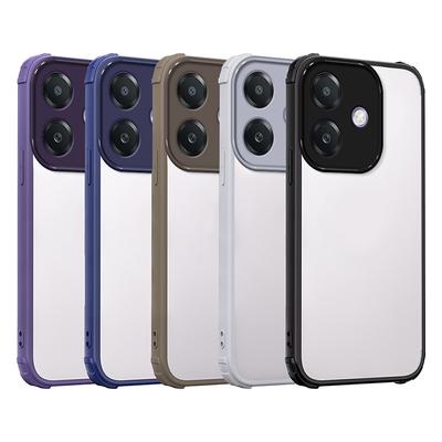 Luxury Transparent Shockproof Armor Case for Oppo A2 A3 A3X A5 Pro A5X A5S A6 Pro A7 A9 2020 Clear Bumper Hard Acrylic Cover