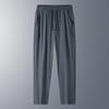 Eisseiden-Sporthose für Herren, Sommer, dünn, Stretch, schnelltrocknend, locker und atmungsaktiv, gerades Bein, Freizeithose