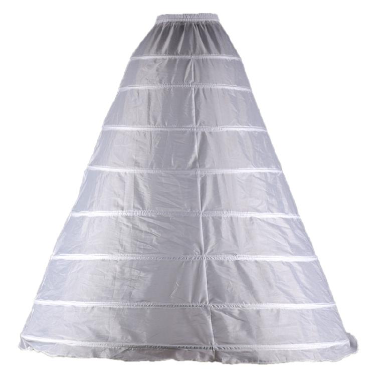 Damen viktorianische Krinoline Reifgestell Bustle Käfig Pannier Weißer Unterrock Unterhemd