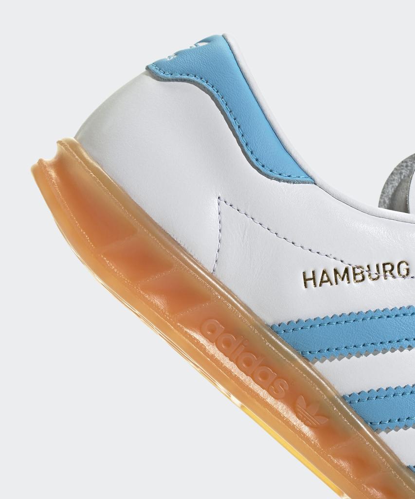 adidas Hamburg - White:Sky Blue / Ji2625