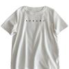Women's Trendy Short-Sleeve Embroidered T-Shirt - Brushed, Slim Fit, Solid Color Round Neck Tee for Autumn