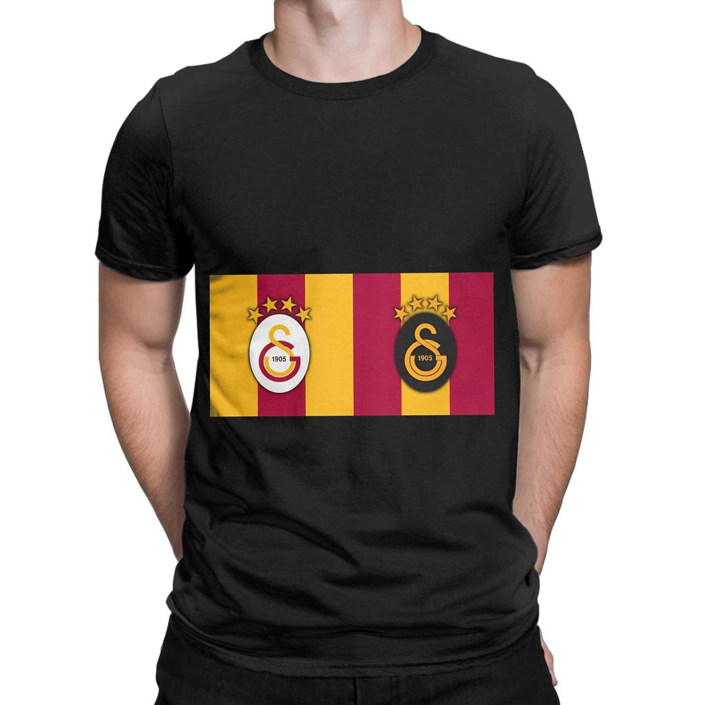 Galatasaray Graphic Funny 100% Cotton T-Shirt Galatasaray Tops Tees For Men