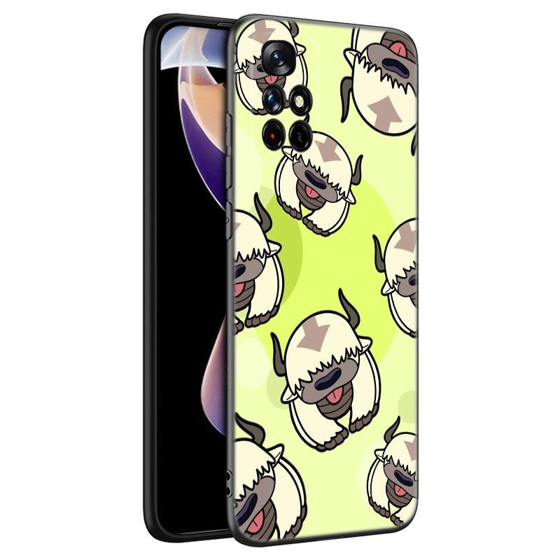Avatar The Last Airbender Black Silicone Phone Case For Xiaomi Redmi Note 10 11 11S 12 13 4G 8 9 11T Pro 5G Plus 8T 9S 10S 12S
