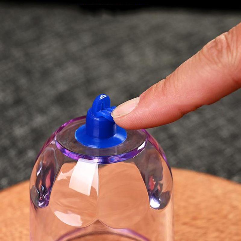 Vacuum Cupping Glasses Vacuum Massage Body Cupping Kit Anti Cellulite Chinese Cupping Body Cup Massager Slimming For Body Face