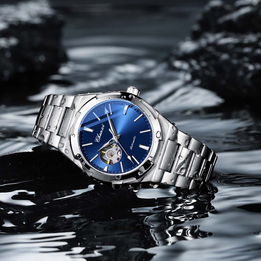 CHENXI Original Brand Mechanical Watches for Man Fashion Classic Stainless Steel Band Waterproof Luminous Automatic Men's Watch