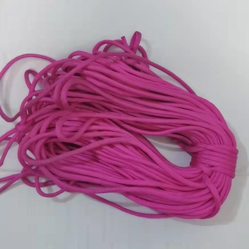7-Core 4mm Paracord: Multi-Functional Climbing, Jewelry Weaving, and Safety Escape Rope