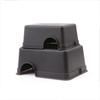 Black Snake Shelter House Rectangle Reptile Caves Small Animal Hideaway Reptile Hide Box  Spiders