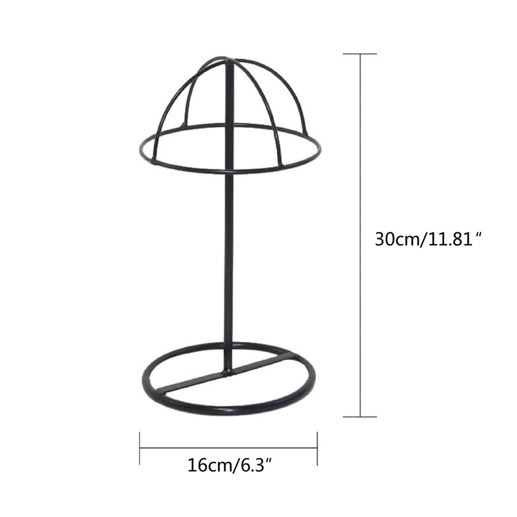 Fashion Hat Stands Modern Wire Metal Freestanding Rack for Cap Veil and Head Accessories Display Holder Durable Use