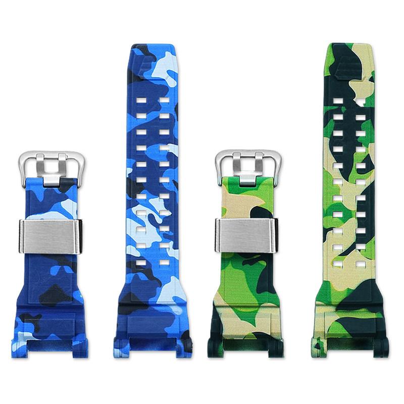 Soft resin silicone strap For Casio G-Shock Master 5502 Air GPW-2000 watch band waterproof replacement wristband
