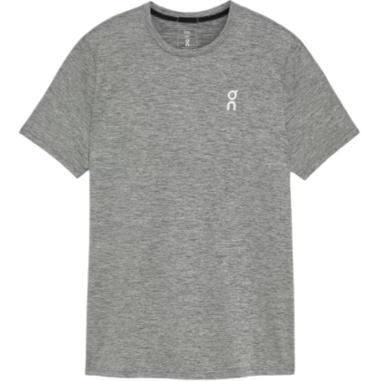 

On Round Neck Pullover Short Sleeve T-Shirt Men Tops Gray 1ME10431732 S