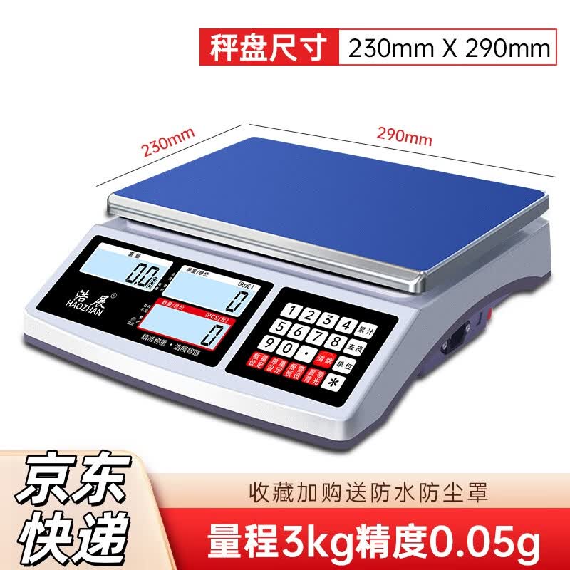 Commercial High-Precision Digital Platform Scale (CN version)