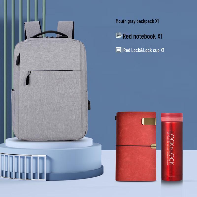 Corporate Custom Logo Business Gift Set - Grey