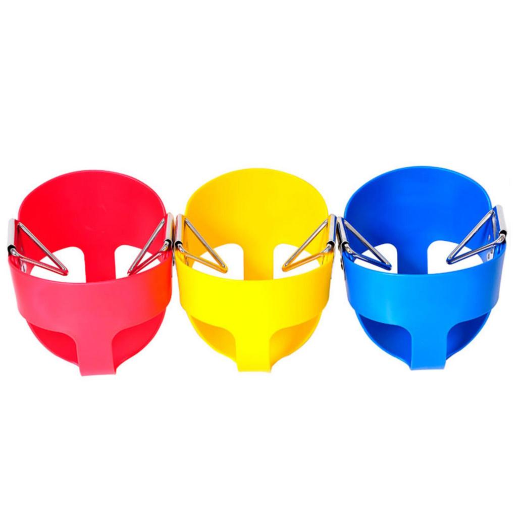 Swing Seat with High Back, Ready to Use (Yellow, Red, Blue)