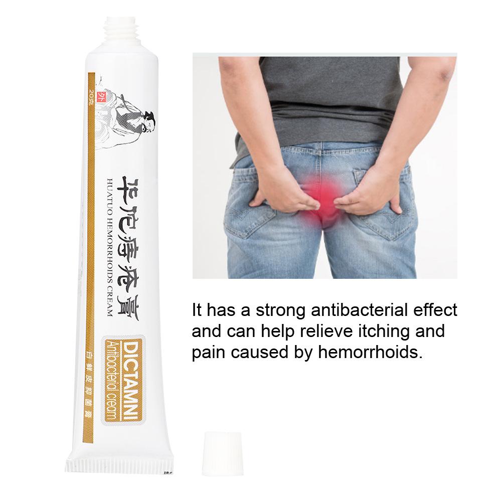 20g Herbal Hemorrhoids Ointment Natural Plant Extract Piles Treatment Cream Relieving Itching
