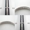 [Gebraucht] TIFFANY PT950 Stapelring Diamantring / Größe 15 / j50-12