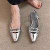 Fashion New Style Women's Designer Cover Toe Women Sandals Fashion Butterfly-knot Dress Shoes Women's Low Heel Stripper Party Sandalias