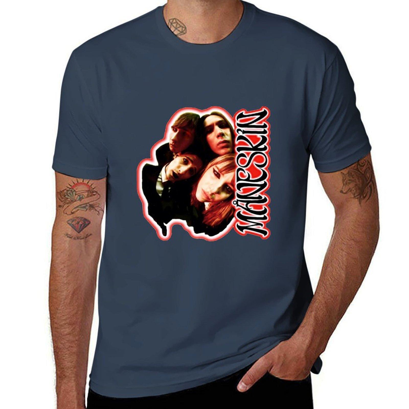 MNESKIN FISHEYE FACES TShirt Summer Holiday TShirt S