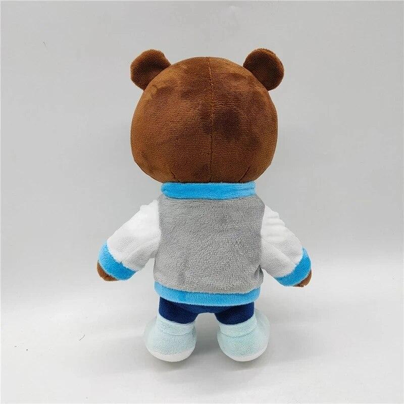 30 cm Kawaii Kanye Dropout Bär Teddybär Plüschtiere Kanye West Abschlussfeier Weich Gefüllt Home Room Decor Geburtstagsgeschenk