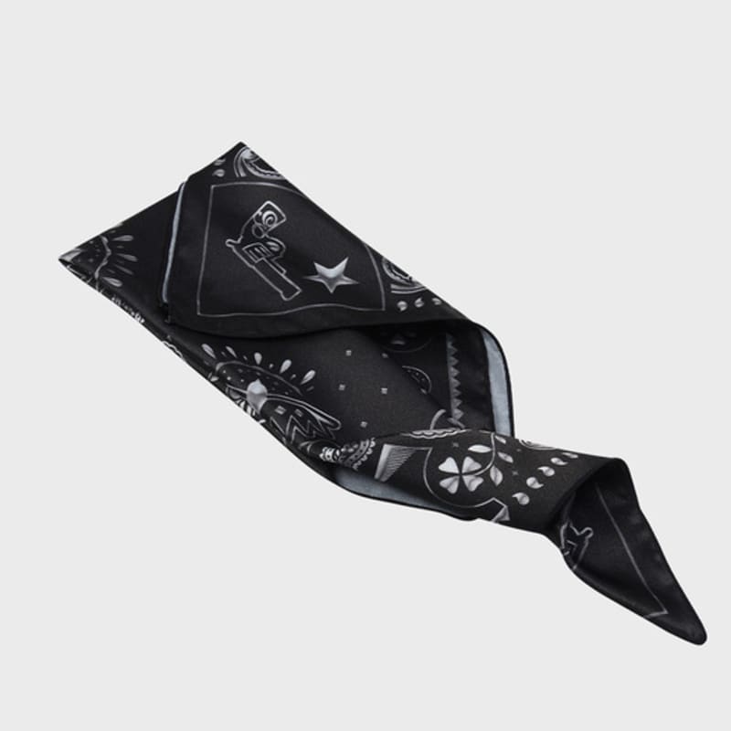 Eireve GRAPHIC BANDANA_BLACK