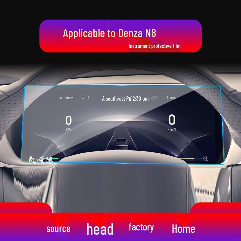 25 Denza N7/N8 Tempered Film Anti-Scratch Screen Protector for Console & Instrument