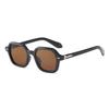 New high-end fashion versatile sunglasses men's European and American small frame square retro European and American sunglasses women
