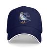 Bird Nerd Blue Jay Bird Watching Birding Lover Watcher Casual Baseball Cap Summer  Trucker Hat Hats Unisex Unisex Baseball Caps