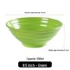 Tianyaxing 8.5-inch Starry Green Melamine Noodle Bowl