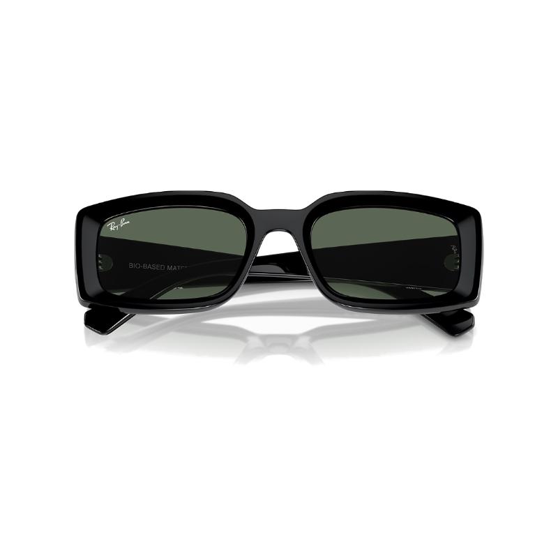 RayBan Side Logo Letter Decoration Plate Frame Irregular Shape Sunglasses Unisex