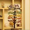 Seven Chakra Tree  for Home Decoration Crystal Tree for Positivity Goodluck GemstoneStone Tree for Living Room,Decor Gift