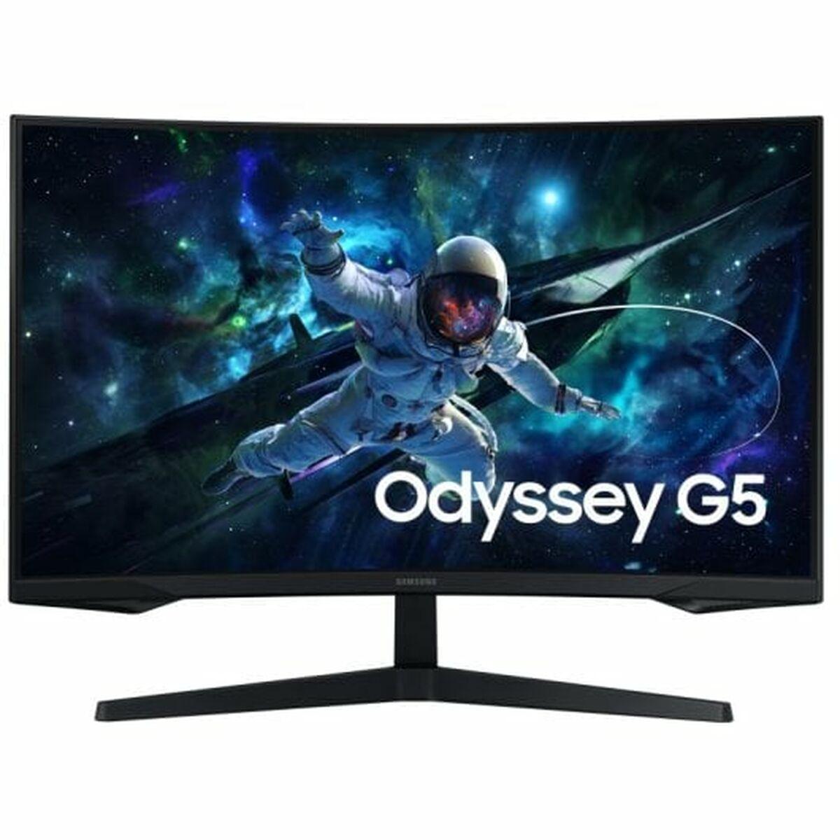 Samsung Odyssey G5 Curved Gaming-Monitor 2560x1440 Schwarz schwarz
