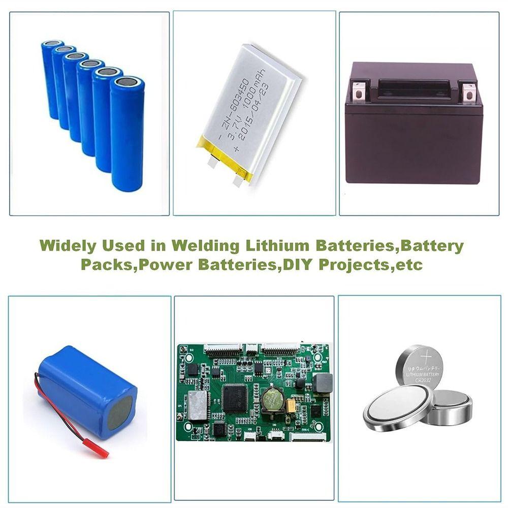 New Nickel 18650 Li-ion Nickel Strip Thickness 0.1mm 10M Pure Nickel Strip Battery Pack Connector Battery Welders