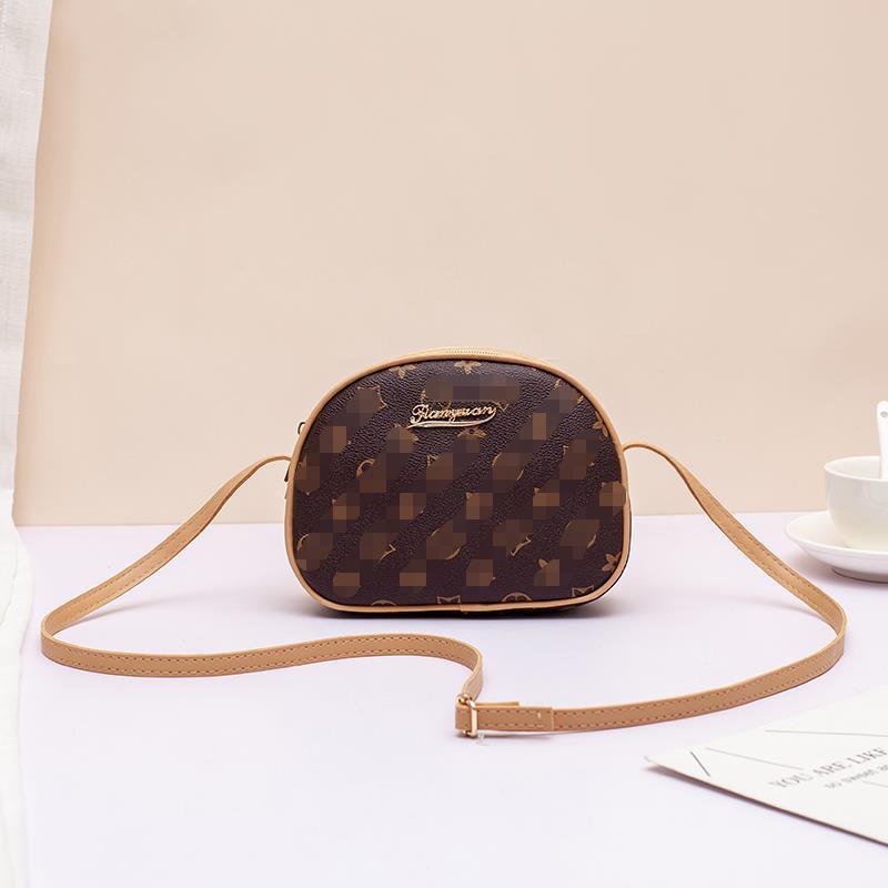 

Трендовая ретро сумка-ракушка с контрастной буквенной печатью 2025 новая модель с двойной молнией, на одно плечо, кроссбоди, сумка для мобильного телефона