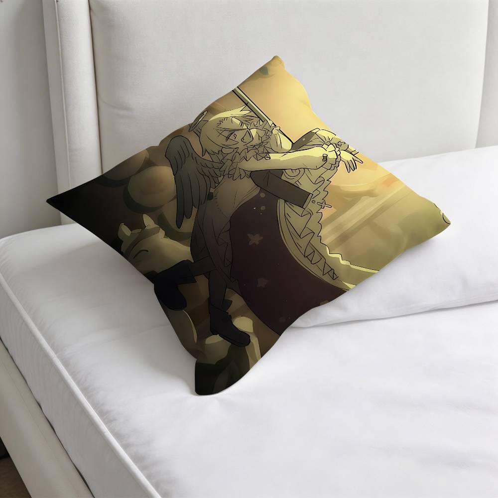 Cool SHTDN Game Square Pillow Cover Decorative Throw Pillow Case for Sofa Couch Bed Home Car Living Room Decoration