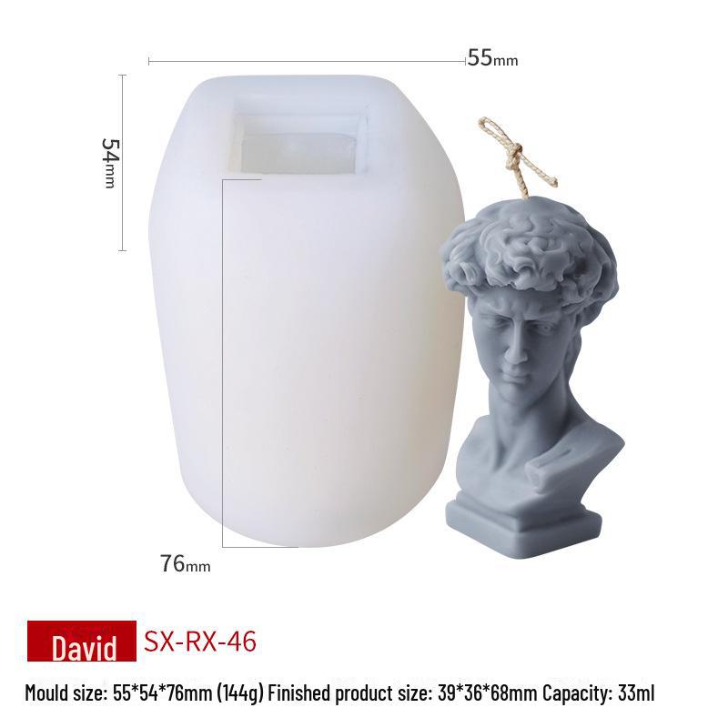 

Форма для ароматерапевтической свечи Sanxin - европейский ретро-стиль