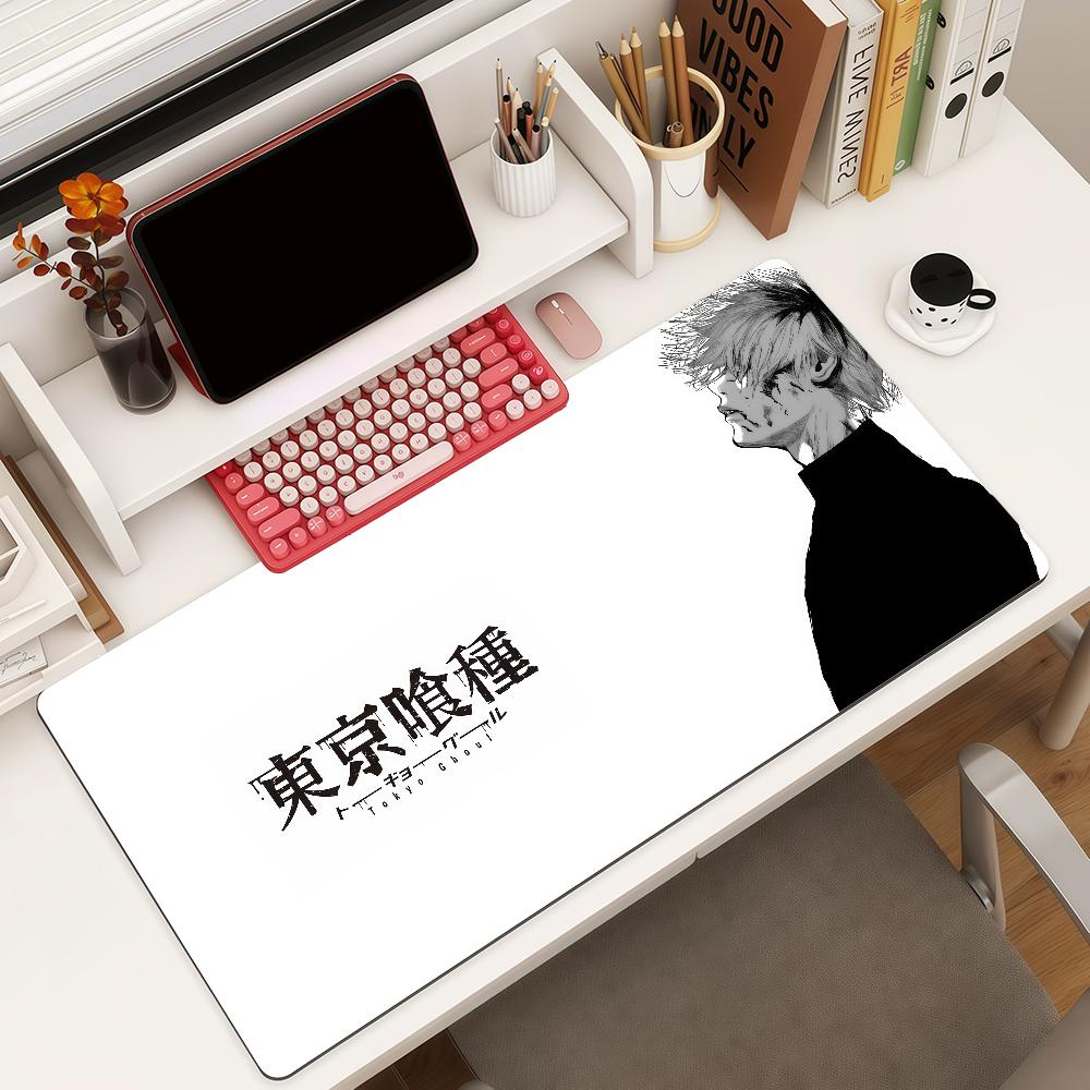 Anime Ttokyo Gghoul Mouse Pad Square Office Gaming Desk Mat Waterproof Nonslip Rubber Decorative