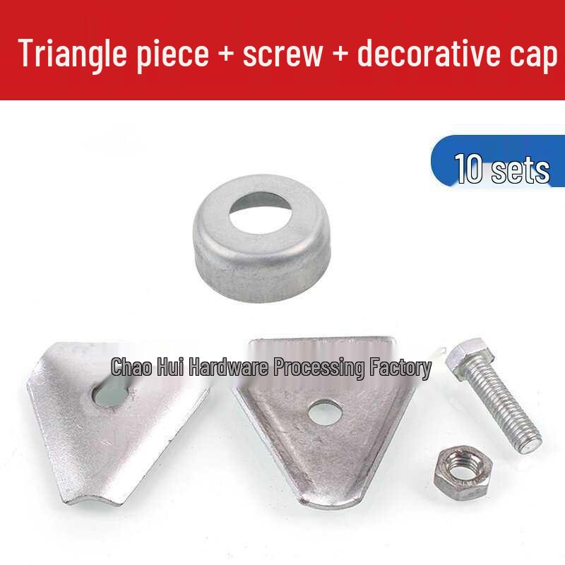 Galvanized Roof Lightning Protection Bracket: Straight & Cross Clamp
