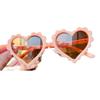 Kinder-Sonnenbrillen, UV-Schutz-Sonnenbrillen für Jungen und Mädchen, Süße Mädchen-Pfirsichherz-Kinderbrillenfabrik