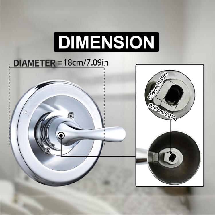 Recessed Shower Valves Trim Kits Easy Install Shower Valves Hardware Shower Switches Control Valves Tap Accessories