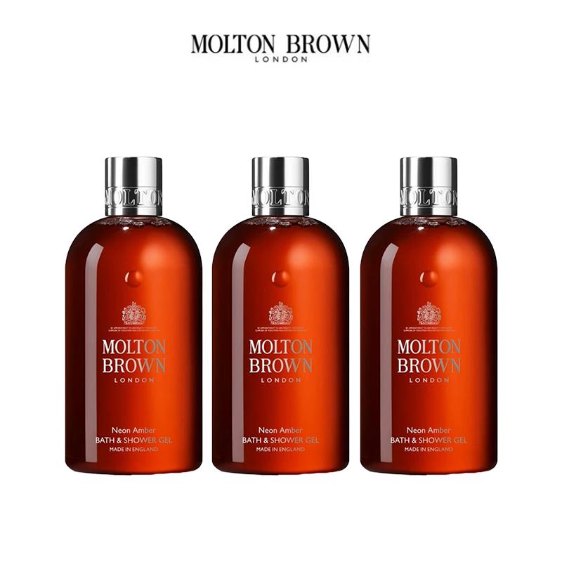 

Molton Brown Neon Amber Shower Gel 300ml x 3 Pack