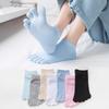 5 Pairs of Female Summer Thin Lovely Deodorizing Sweat Absorbing Breathable Five Toe Socks