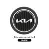MYMX8 1/2pcs Car Silicone Coasters Water Cup Pads Non-Slip Mats For KIA Stinger Optima Cerato Soul Venga Forte Spectra Sedona