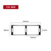 1Pc Air Vent Trim Auto Carbon Fiber Console Air Vent Sticker Trim for -BMW 3 Series E46 98-04 Car Interior Accessories