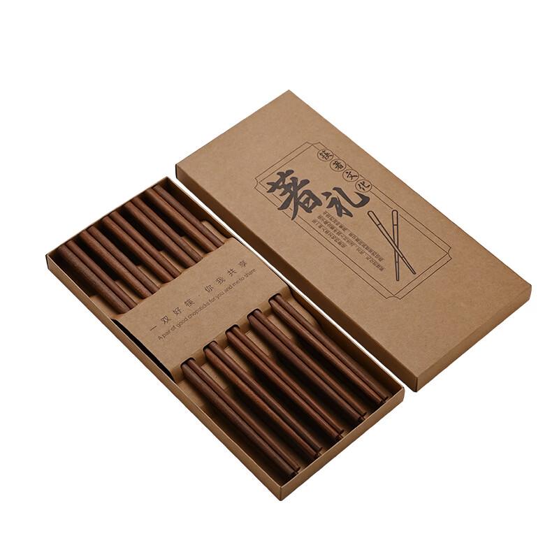 Ruhan Red Sandalwood Solid Wood Chopsticks Gift Set